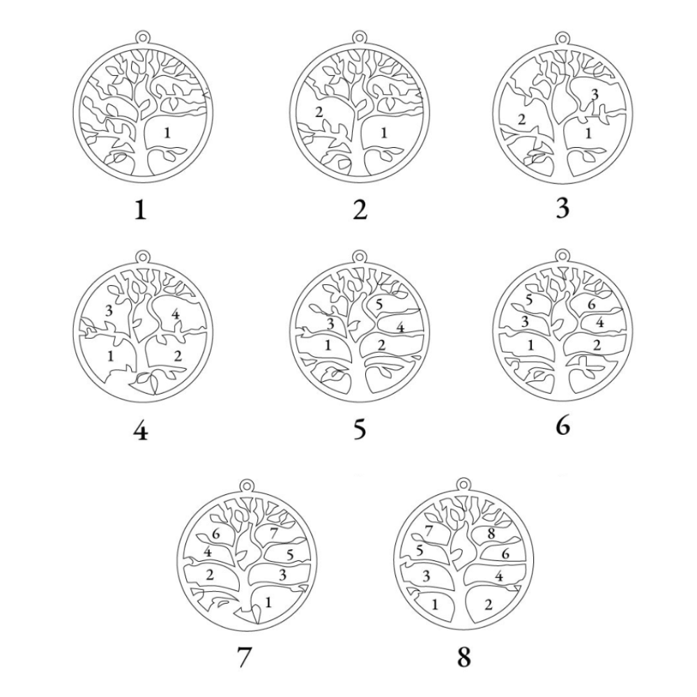Collana Albero della Vita Personalizzata