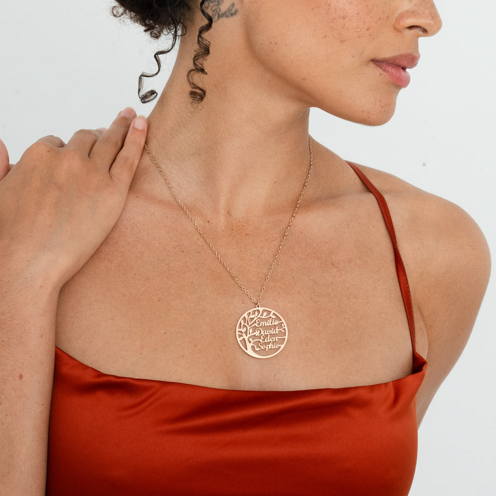 Collana Albero Genealogico Personalizzata