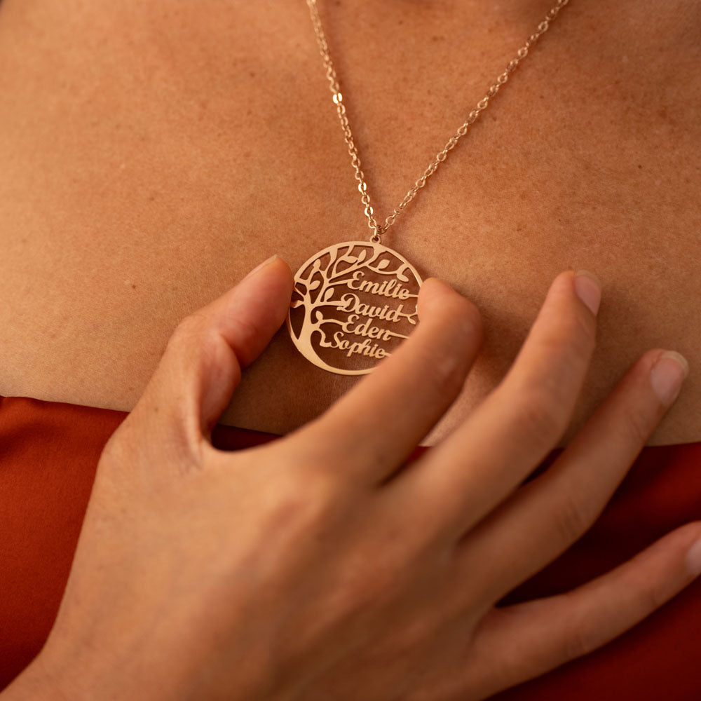 Collana Albero Genealogico Personalizzata