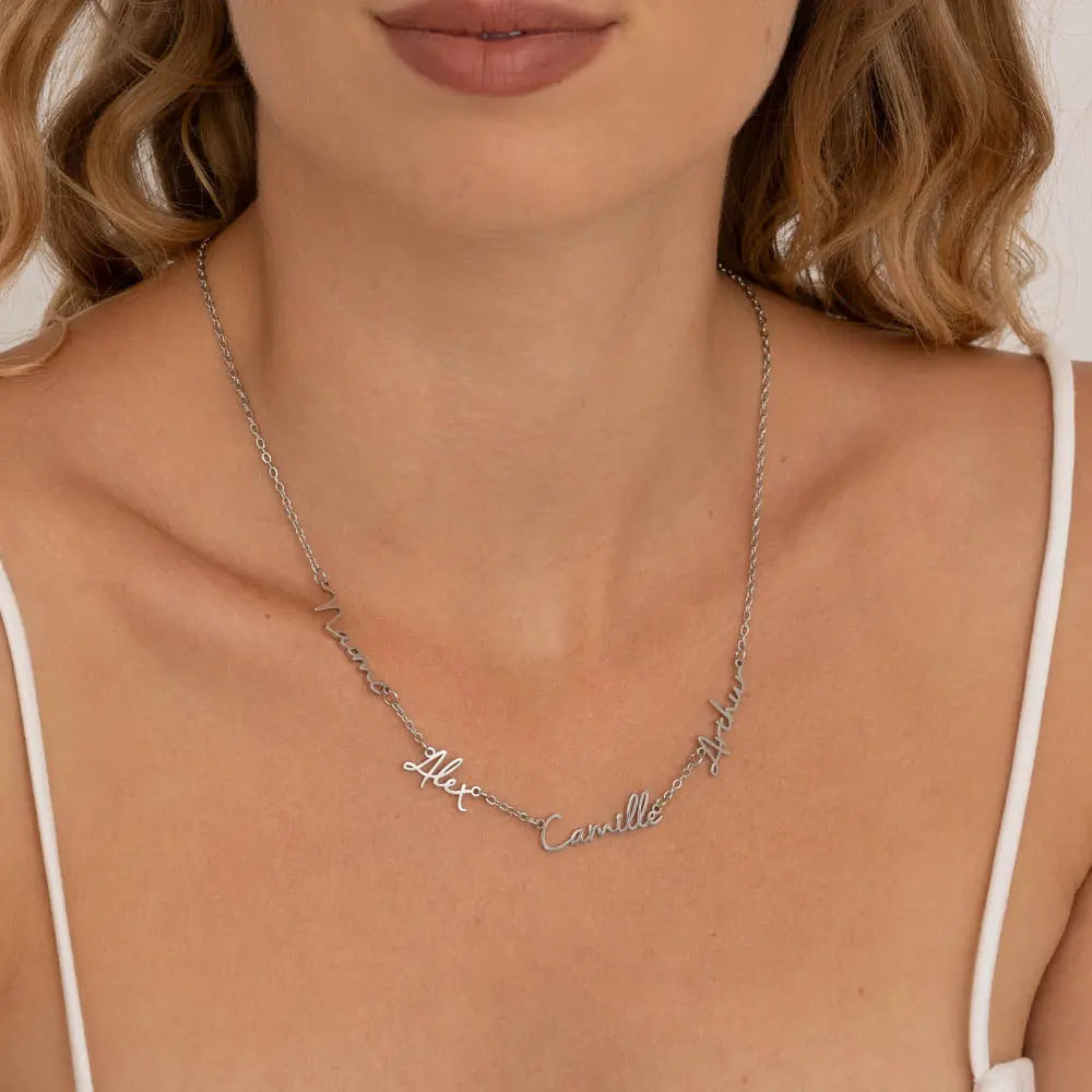 Collana Héritage Multi Nomi Personalizzata