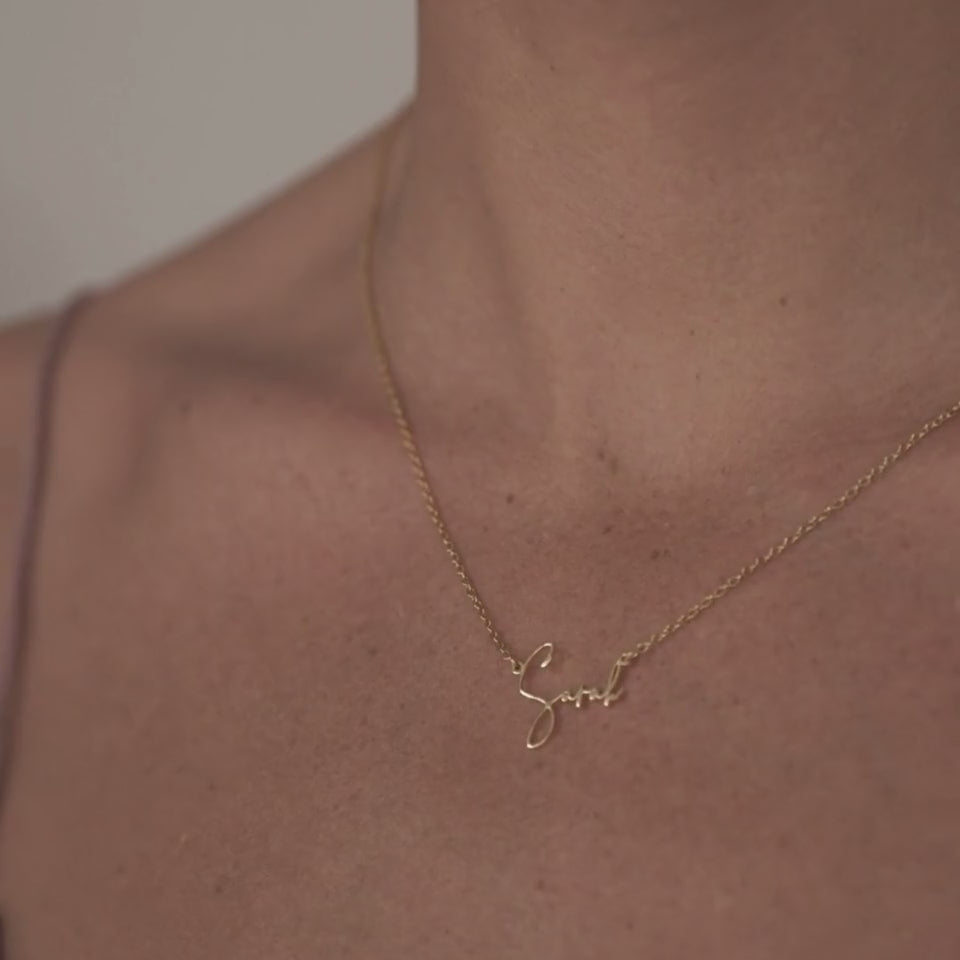 Collana con Nome Monroe